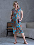 Vestido Amamentação Aurora Estampado