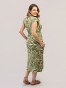 Vestido Amamentação Aurora Estampado
