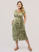 Vestido Amamentação Aurora Estampado