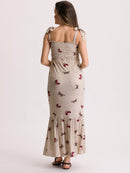 Vestido de Amamentação com Top em Lastex