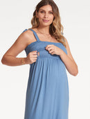Vestido de Amamentação com Top em Lastex