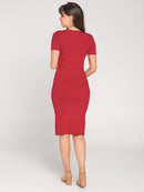 Vestido Gestante Canelado Sevilha