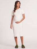 Vestido Gestante Canelado Sevilha