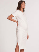Vestido Gestante Canelado Sevilha