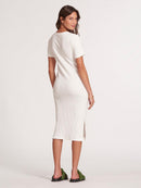 Vestido Gestante Canelado Sevilha
