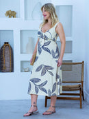 Vestido Gestante e Amamentação Clara Estampado