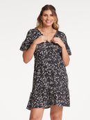 Vestido Gestante e Amamentação Copacabana Estampado