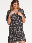 Vestido Gestante e Amamentação Copacabana Estampado