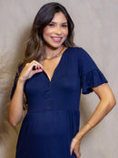 Vestido Gestante e Amamentação Copacabana