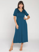 Vestido Gestante e Amamentação Mini Jardim