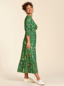 Vestido Gestante e Amamentação Outono Estampado