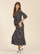 Vestido Gestante e Amamentação Outono Estampado