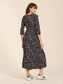 Vestido Gestante e Amamentação Outono Estampado