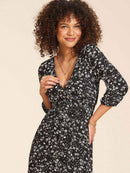 Vestido Gestante e Amamentação Outono Estampado