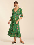 Vestido Gestante e Amamentação Outono Estampado