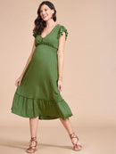 Vestido Gestante e Amamentação Yasmin