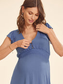 Vestido Gestante e Amamentação Yasmin