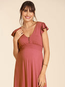 Vestido Gestante e Amamentação Yasmin